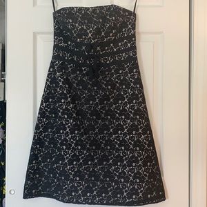 White House Black Market strapless dress